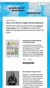 newsletter type of email