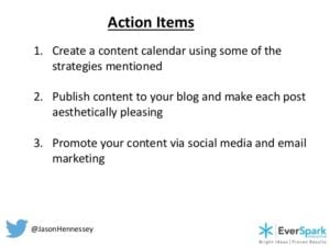 actions to be taken while selecting email marketing tools